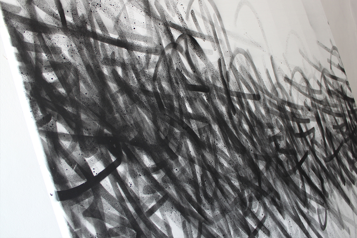 Toile graffiti art contemporain